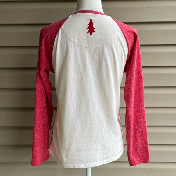 •Hatley• Little Blue House Women's Red Bear Pajama Top - Size Medium - Picture 7 of 9